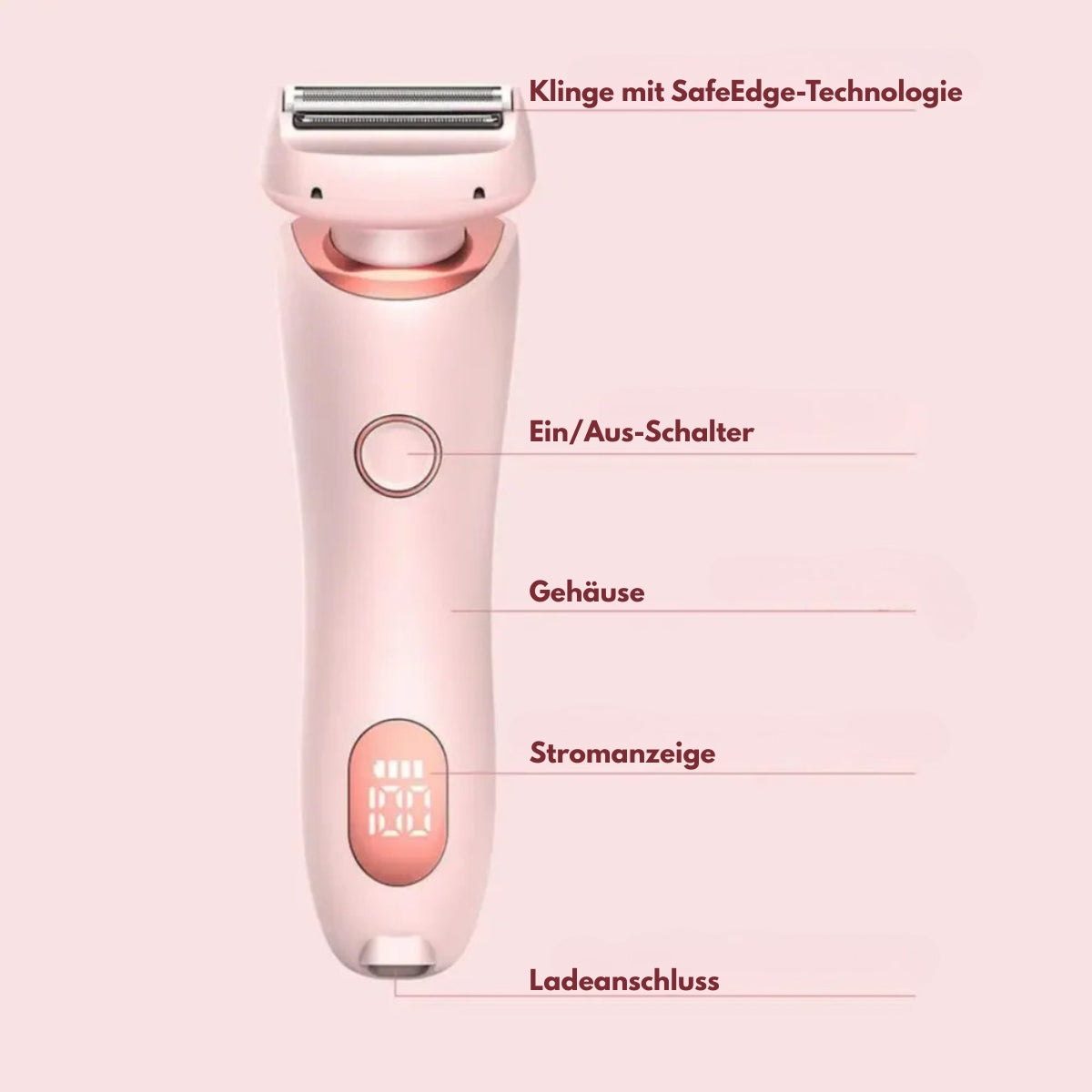 LadyShave | Premium SafeEdge Technology
